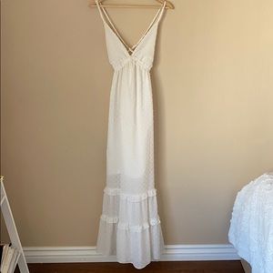 White Strappy Dress